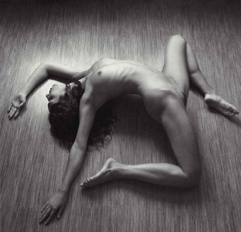 In the style of nude