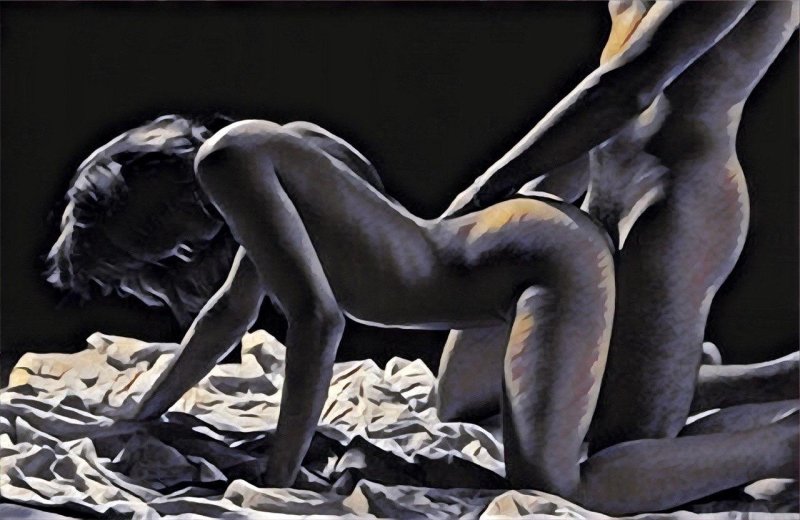 Erotic pose