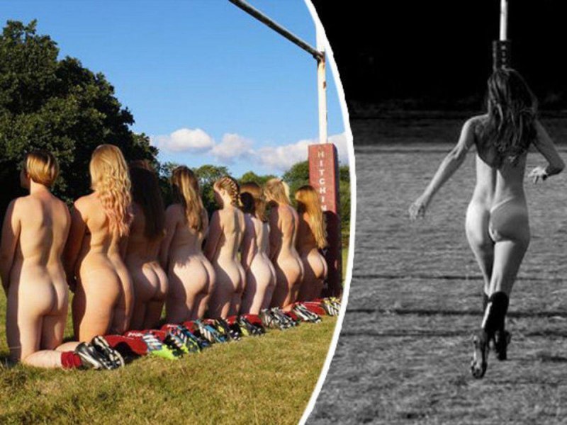 Women Rugbists Naked