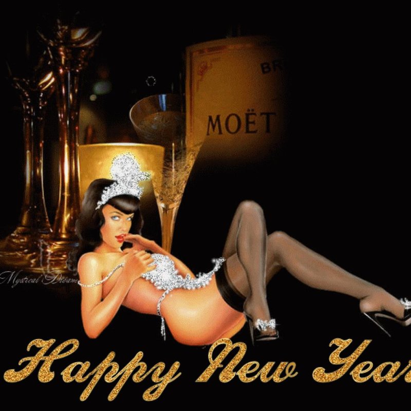 Happy New Year Erotic congratulations
