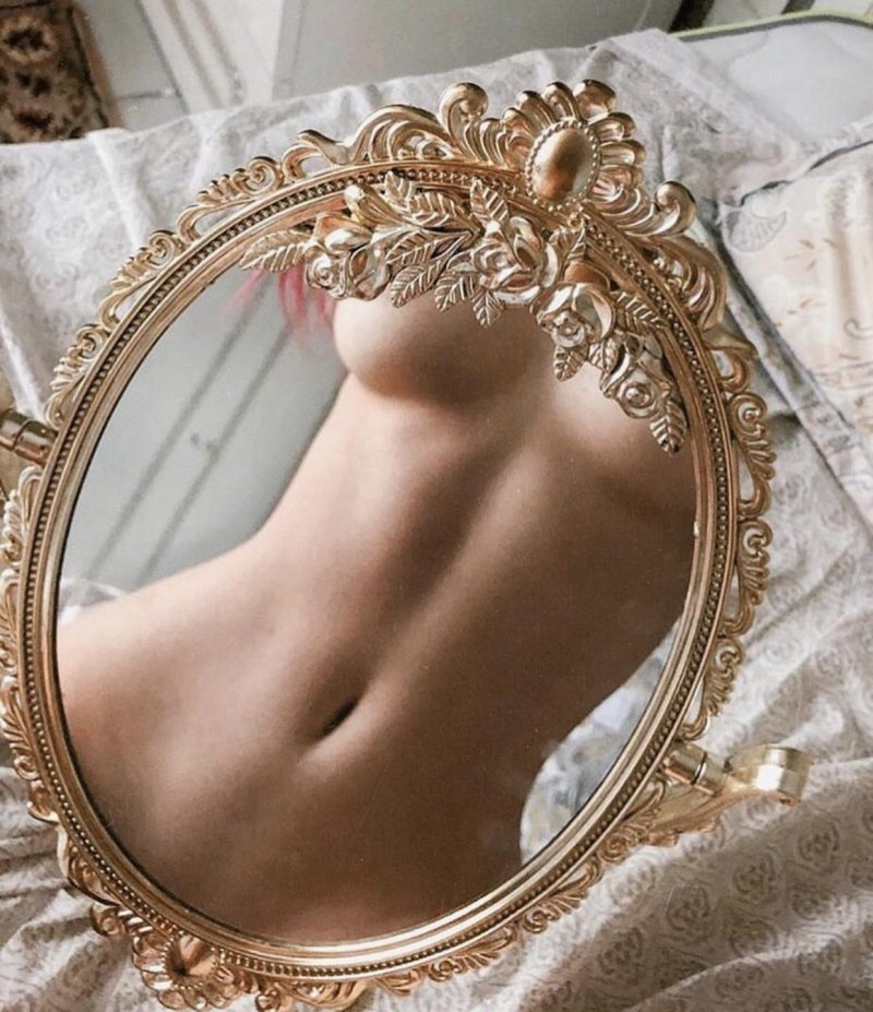 Erotic girl aesthetics