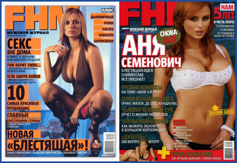 Anna Semenovich FHM
