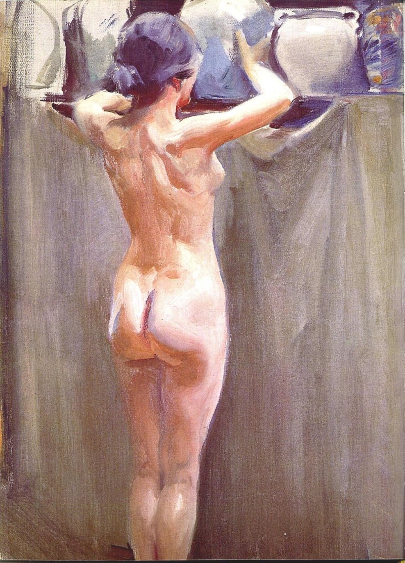 Naked women in paintings