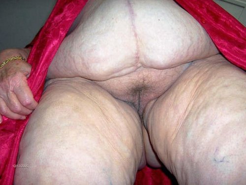 Naked fat old women