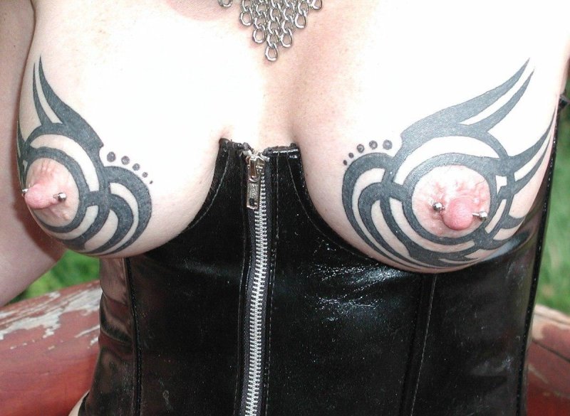 Piercing nipples porn