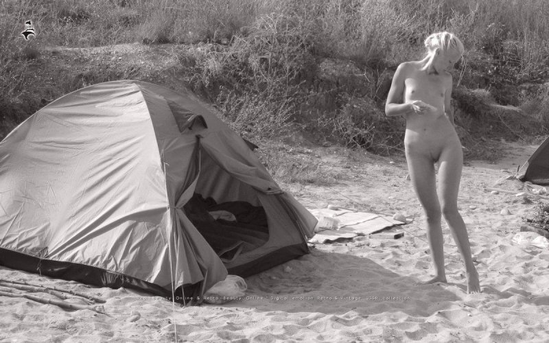 On the beach
