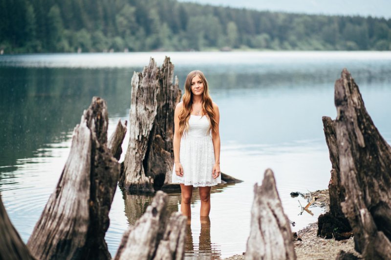 Photoshoot on the river bank
