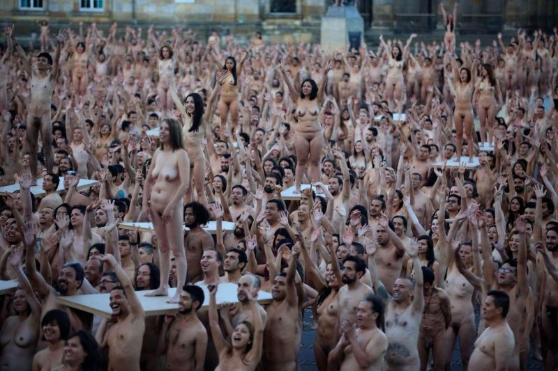 A lot of naked people