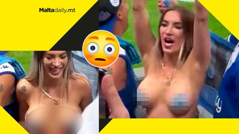 Argentina fans on the finale