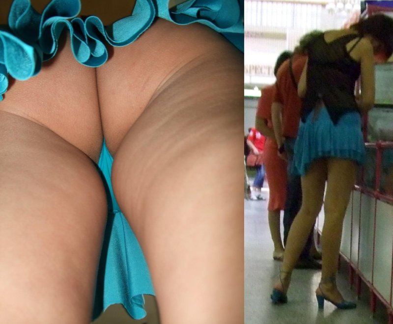 Peep under the skirts