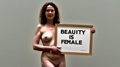 Naked woman