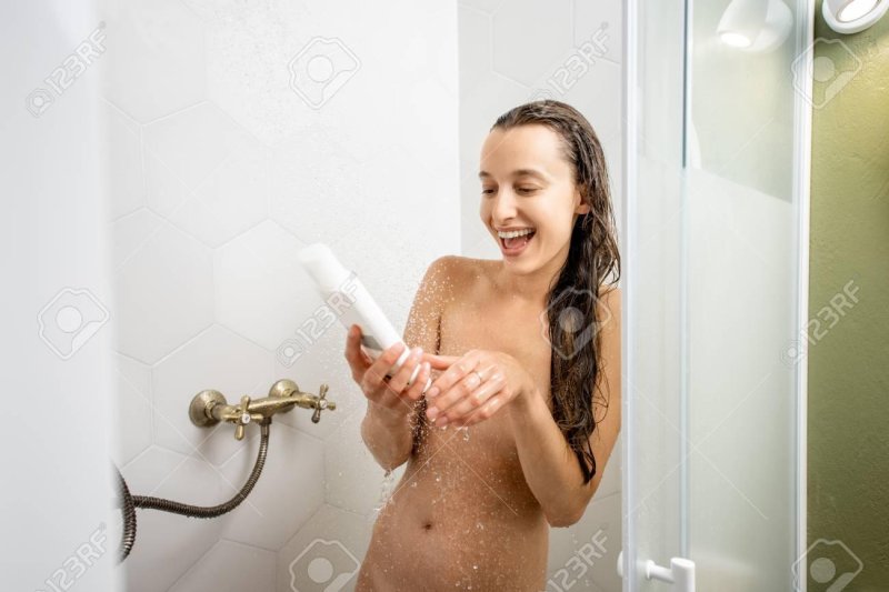 Girl in the shower