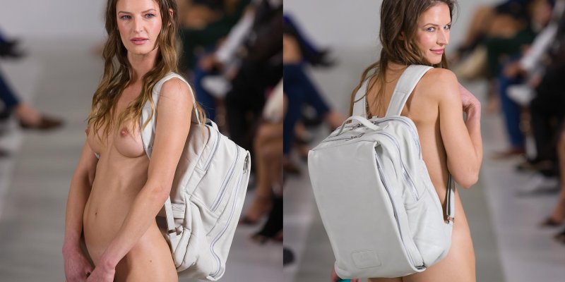 Naked fashion models at shows