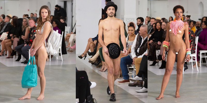 Naked Fashion Charlie Le Mindu