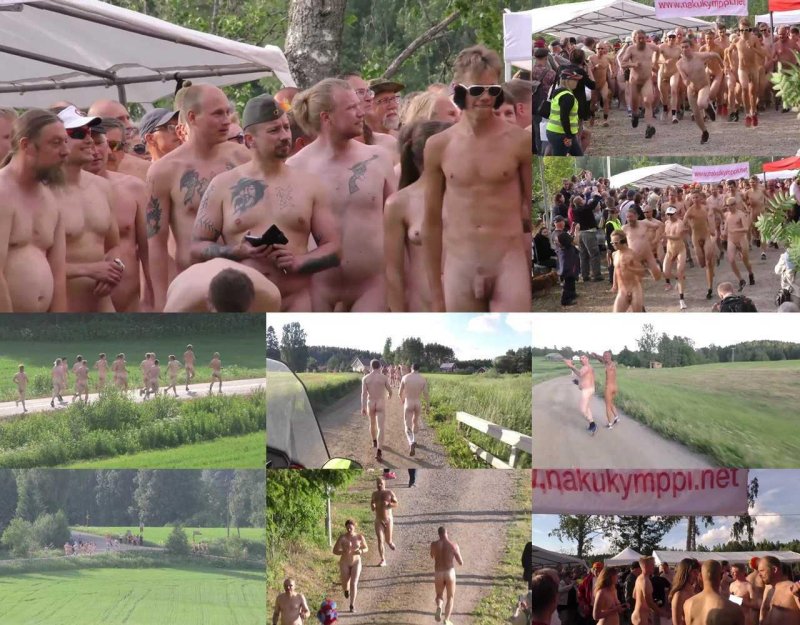 Naked crowd