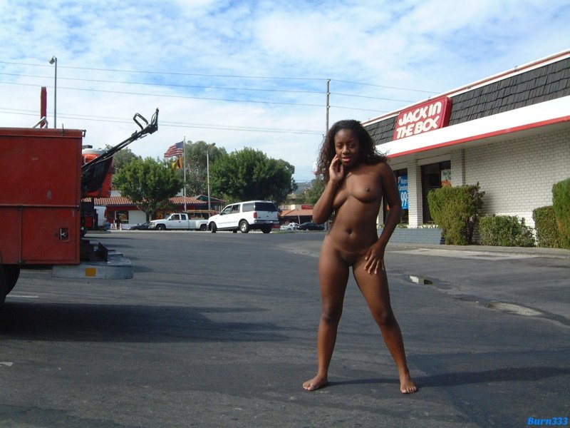 Naked in public