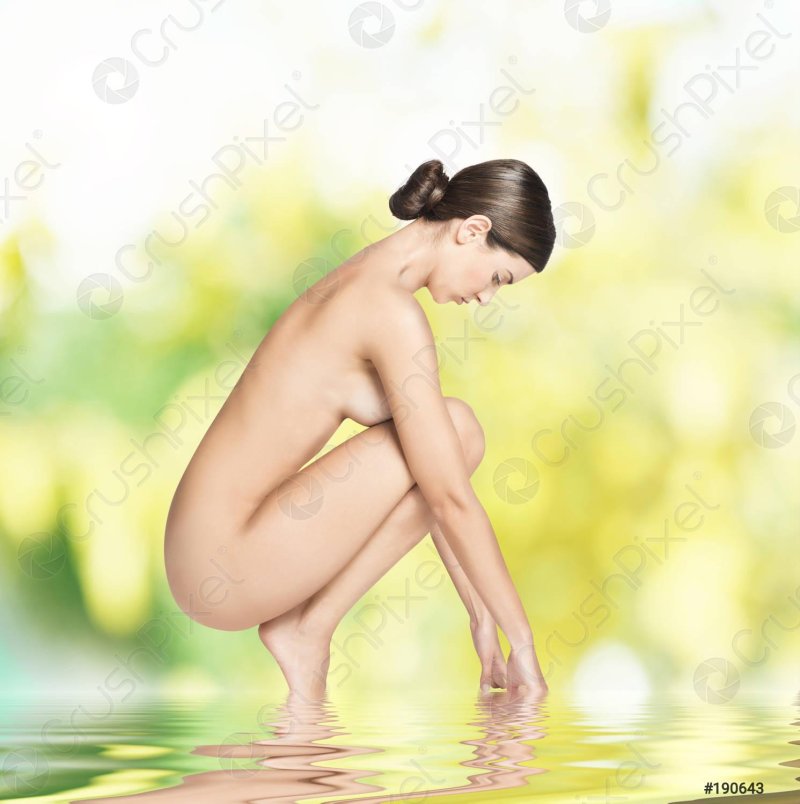 Naked body of a girl