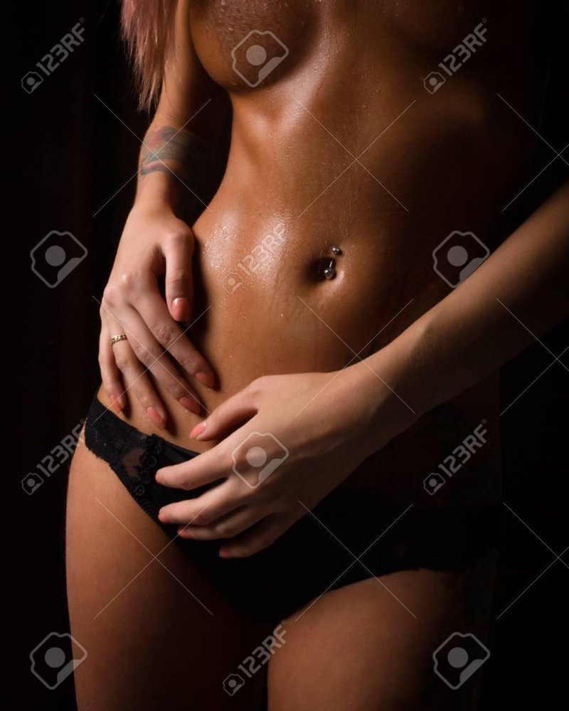 Naked female body