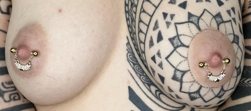 Breast piercing