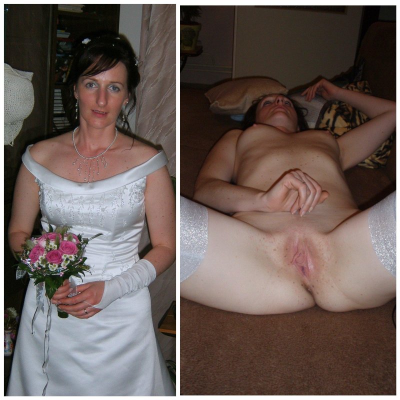 Naked bride homemade