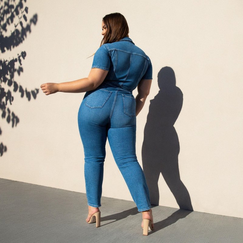 Denim jumpsuit