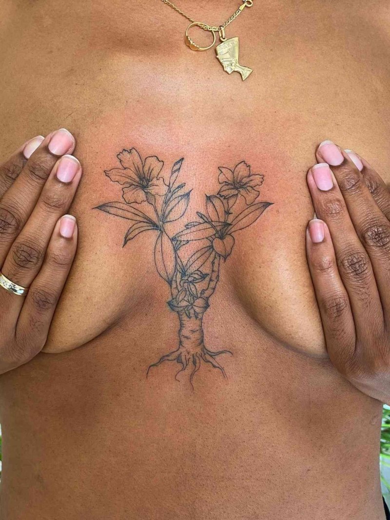 Flower tattoo