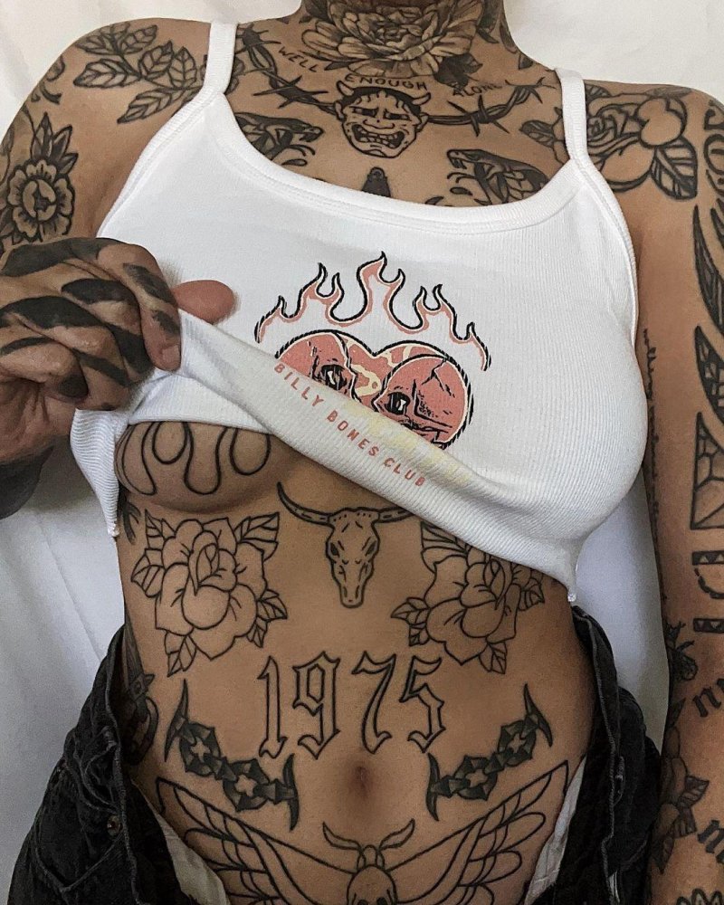 Fashionable tattoos