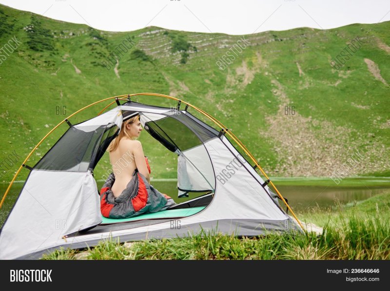 Tent in the mountains