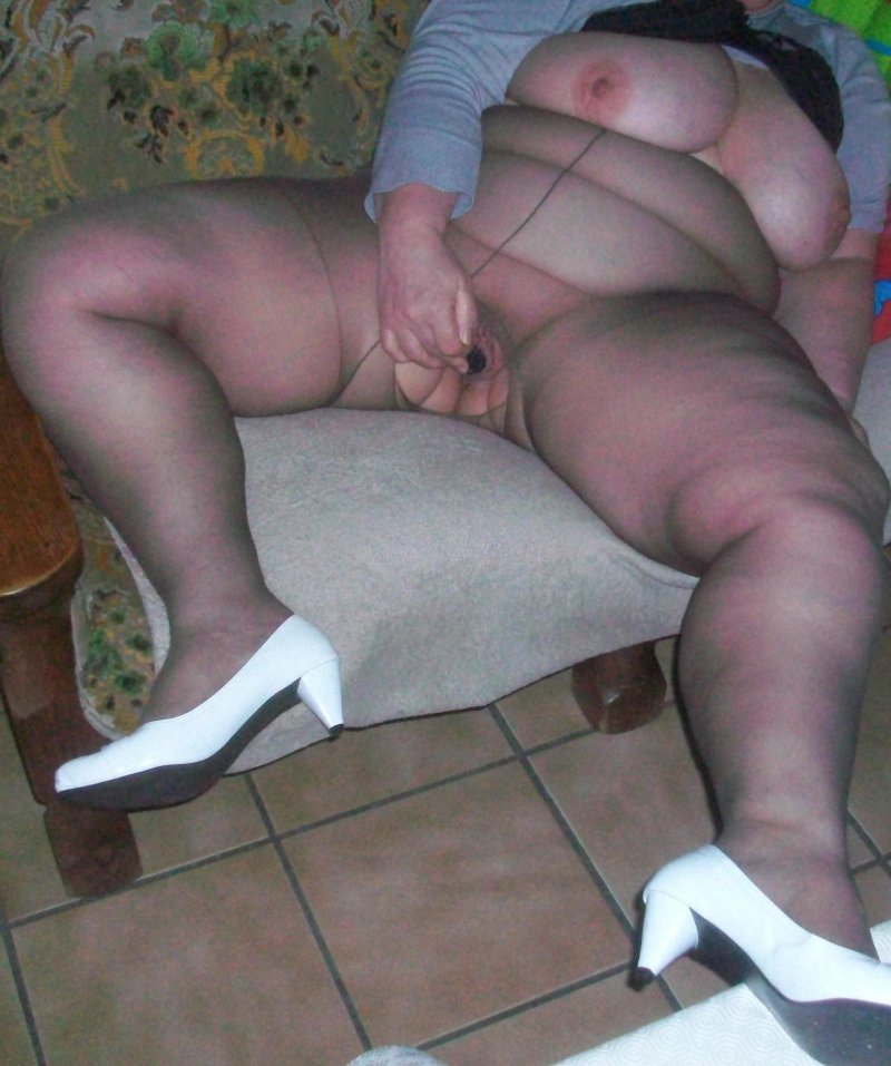 Bbw in pantyhose