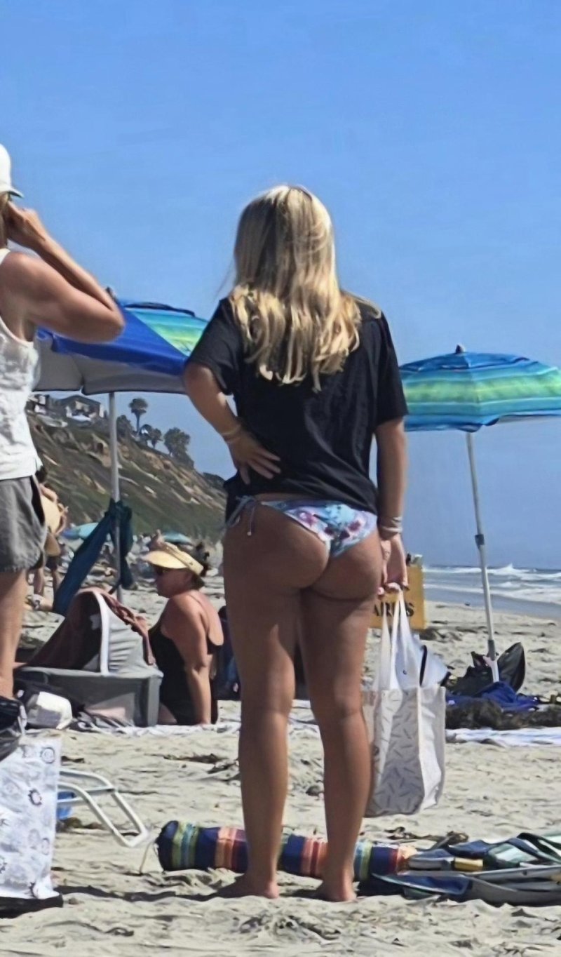 Priest on the beach