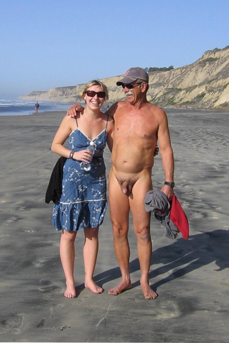 Nudist men