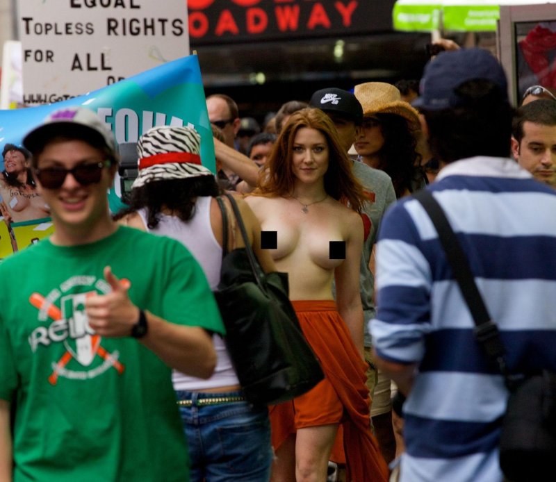 The parade is naked