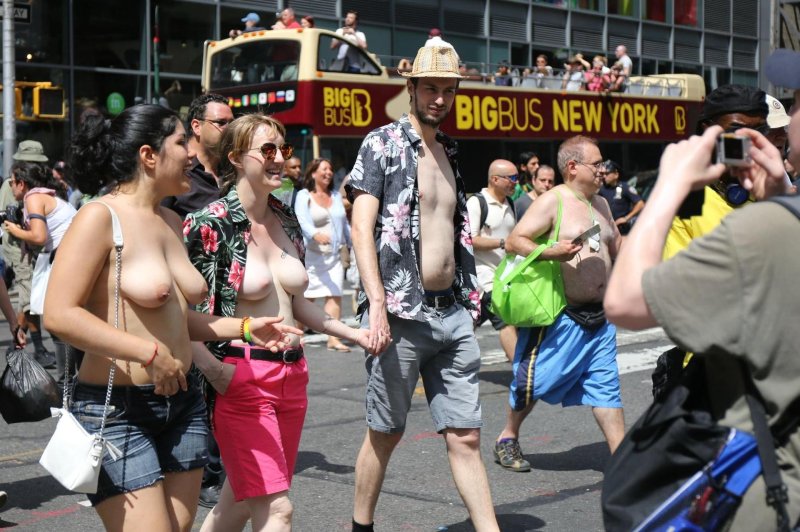 Topless in new york