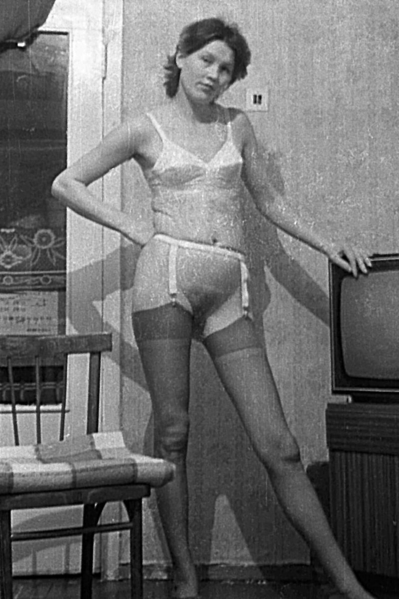 Soviet women in retro shorts