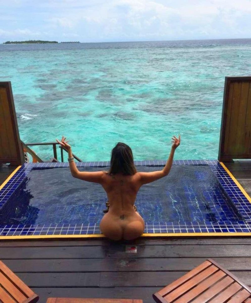 Photoshoot in the Maldives