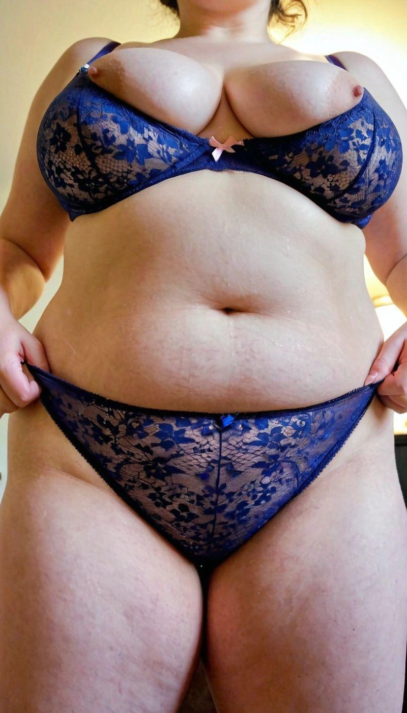 Chubby woman