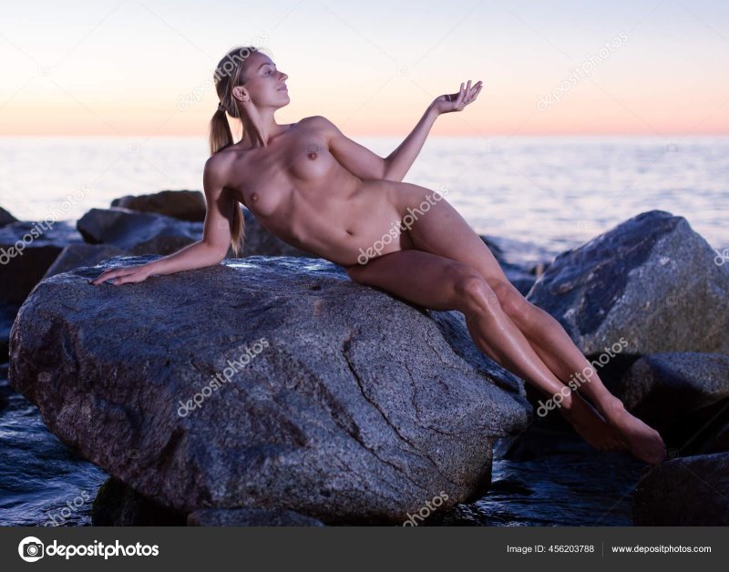 Woman at sea