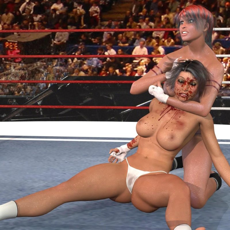 Naked in the ring