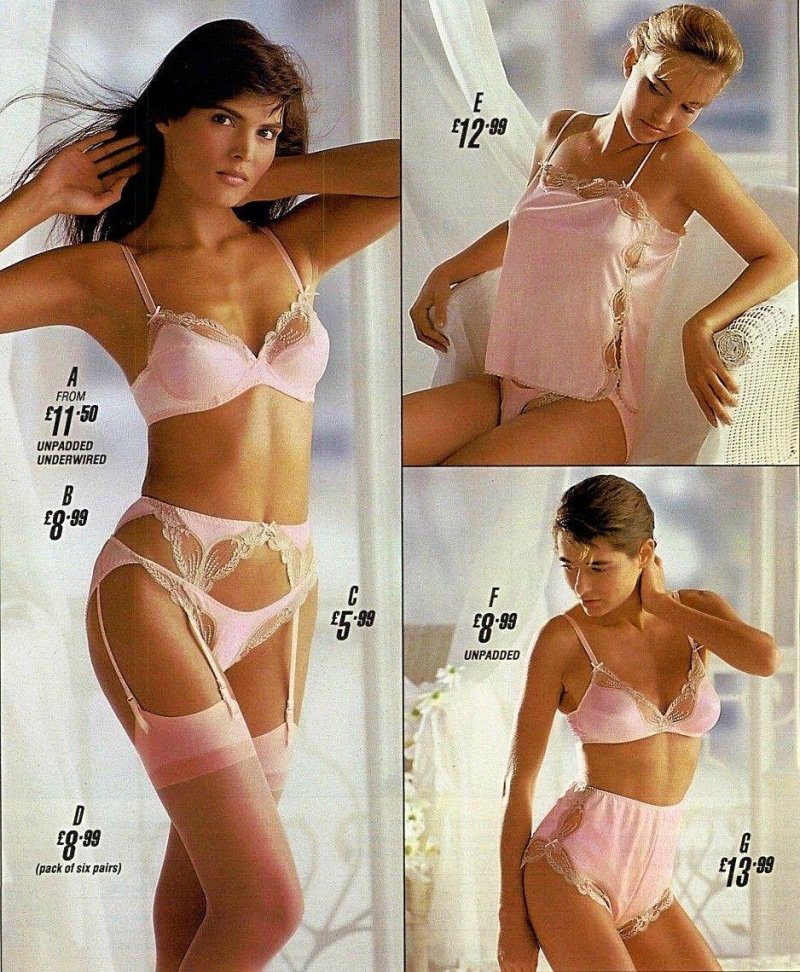 Transparent female underwear of Rotro