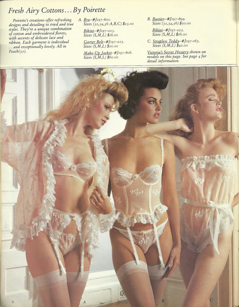 Feminine underwear of the 10ths