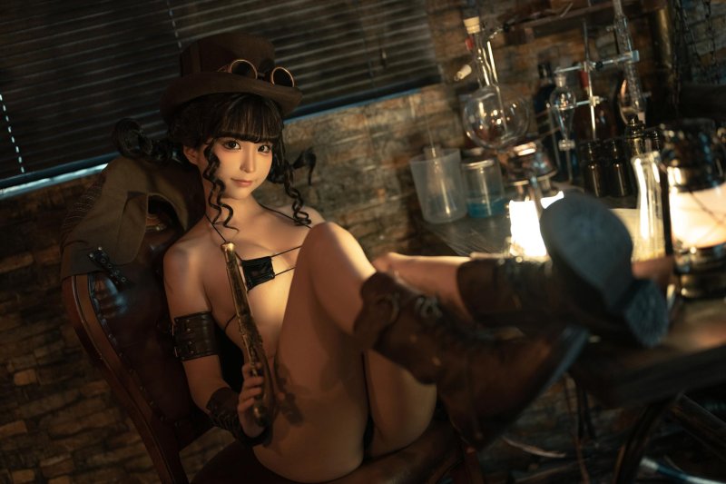 Steampunk girl
