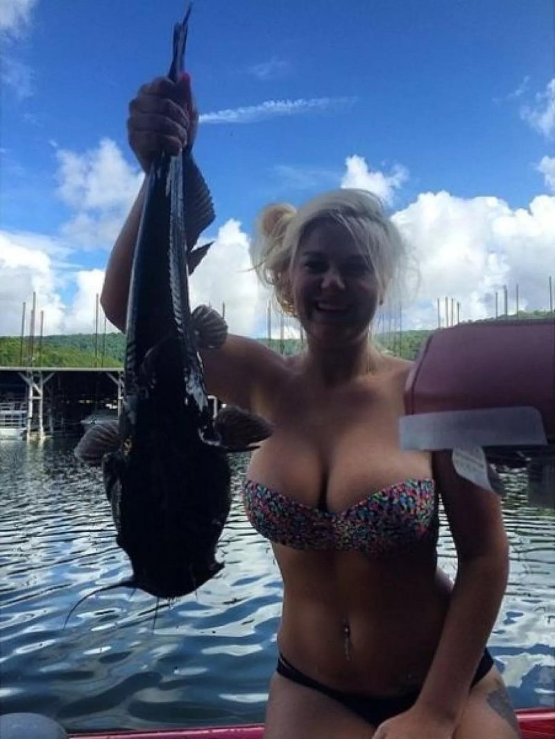Fishing girl