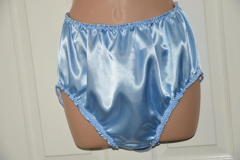 Silky satin panties
