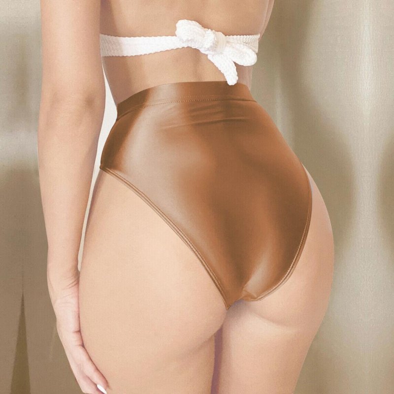 Shiny thongs