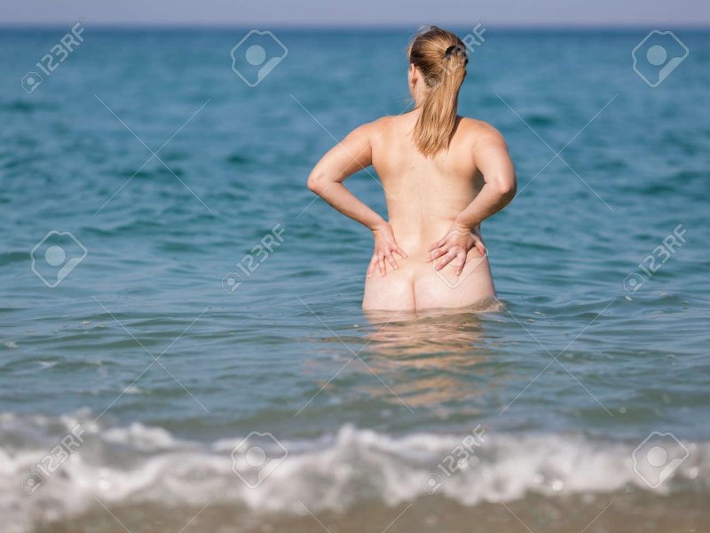 Woman on the beach