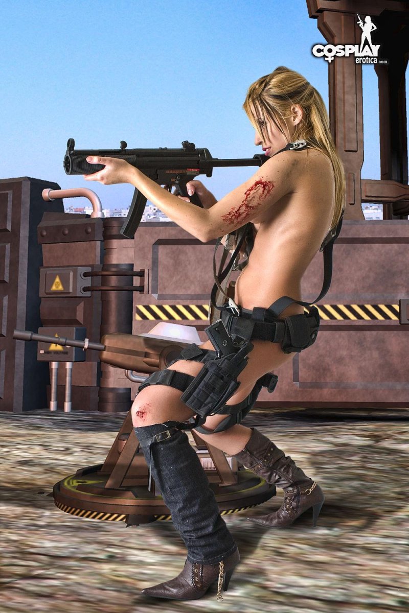 Naked Alice from the monastery of evil