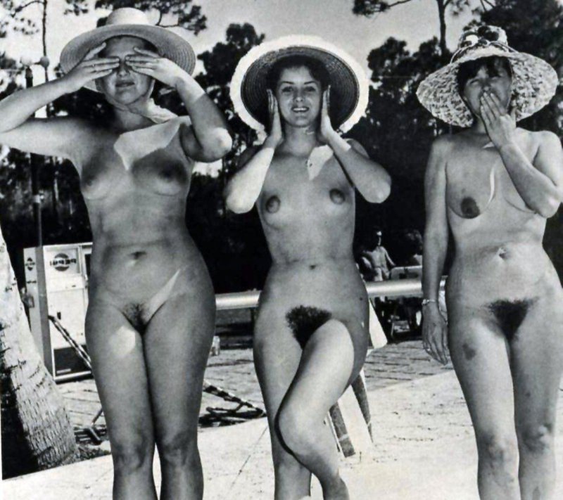 Soviet women on the beach