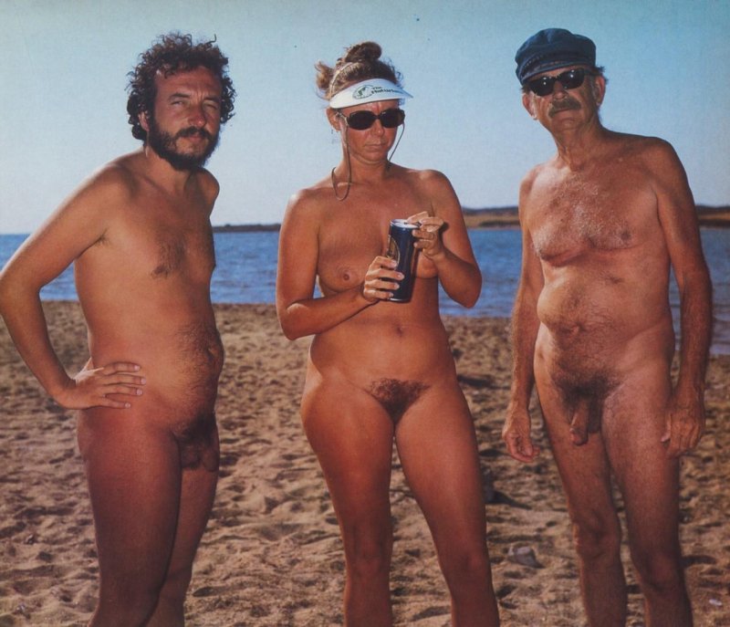 Very hairy nudists