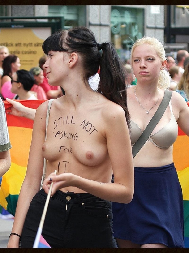 Naked protests
