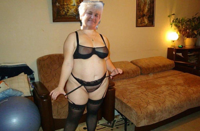 Grandmothers in erotic linen
